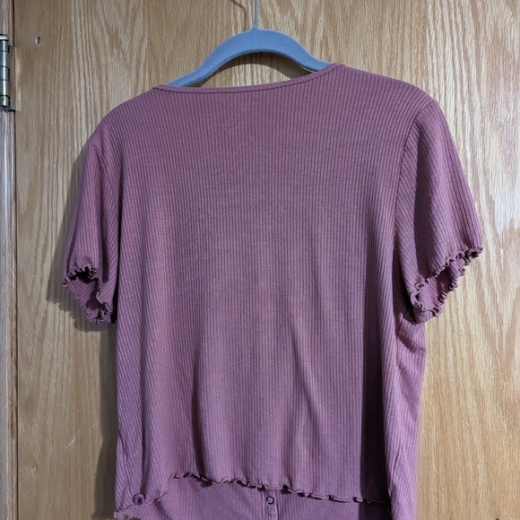 American Eagle size L ribbed tee - Picture 3 of 3